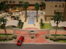 Foto de maquete fisica de Edifícios Residenciais produzida para o cliente INPAR, localizada na cidade de Nova Lima/MG