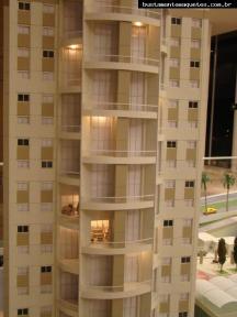 Foto de maquete fisica de Edifícios Residenciais produzida para o cliente INPAR, localizada na cidade de Nova Lima/MG