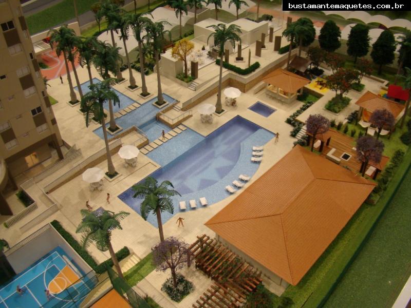 Foto de maquete fisica de Edifícios Residenciais produzida para o cliente INPAR, localizada na cidade de Nova Lima/MG