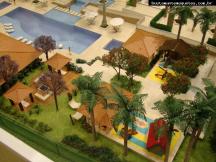Foto de maquete fisica de Edifícios Residenciais produzida para o cliente INPAR, localizada na cidade de Nova Lima/MG