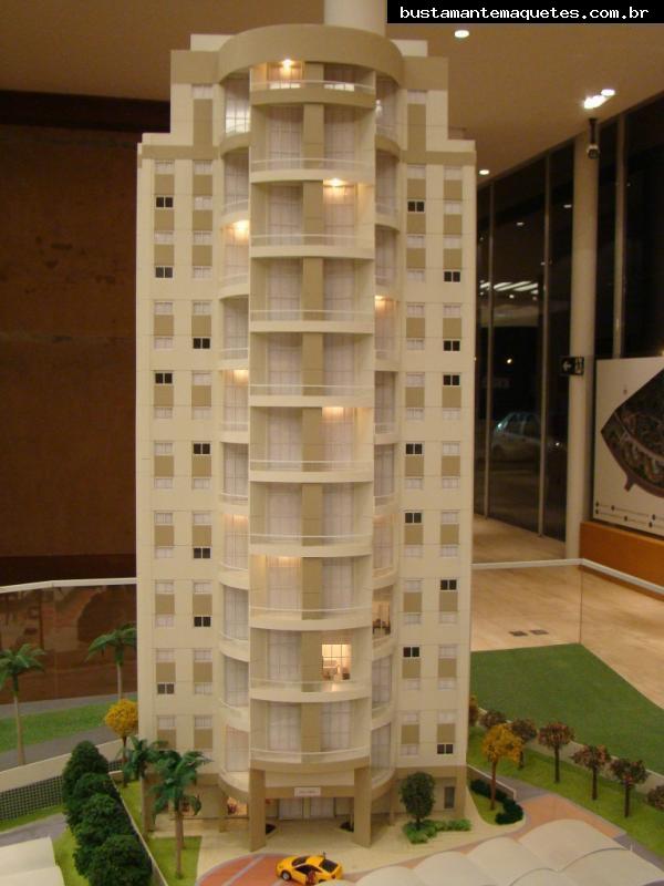 Foto de maquete fisica de Edifícios Residenciais produzida para o cliente INPAR, localizada na cidade de Nova Lima/MG