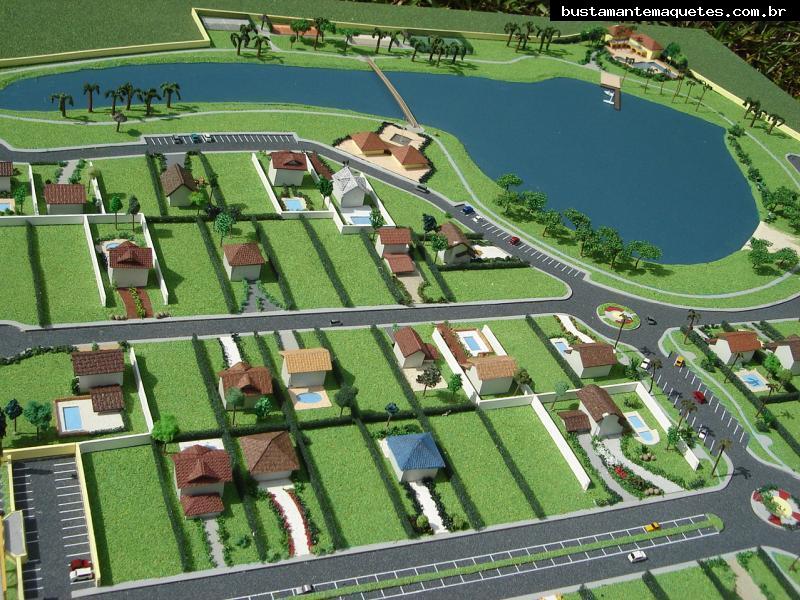 Foto de maquete fisica de Urbanismo produzida para o cliente FOP Empreendimentos e Incorporações LTDA, localizada na cidade de Feira de Santana/BA