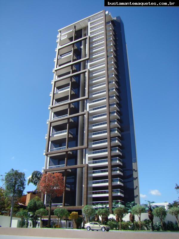 Foto de maquete fisica de Edifícios Residenciais produzida para o cliente Enec Construtora, localizada na cidade de Goiânia/GO