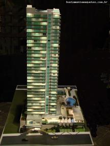 Foto de maquete fisica de Edifícios Residenciais produzida para o cliente GAFISA Construtora e Incorporadora, localizada na cidade de Goiânia/GO