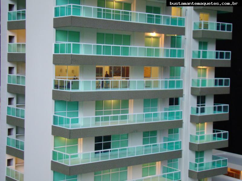 Foto de maquete fisica de Edifícios Residenciais produzida para o cliente GAFISA Construtora e Incorporadora, localizada na cidade de Goiânia/GO