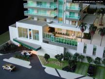 Foto de maquete fisica de Edifícios Residenciais produzida para o cliente GAFISA Construtora e Incorporadora, localizada na cidade de Goiânia/GO