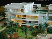 Foto de maquete fisica de Edifícios Residenciais produzida para o cliente Furtado de Mendonça Empreendimentos, localizada na cidade de Florianópolis/SC