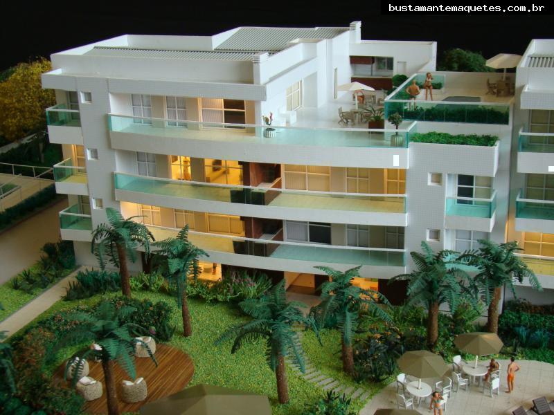 Foto de maquete fisica de Edifícios Residenciais produzida para o cliente Furtado de Mendonça Empreendimentos, localizada na cidade de Florianópolis/SC