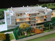 Foto de maquete fisica de Edifícios Residenciais produzida para o cliente Furtado de Mendonça Empreendimentos, localizada na cidade de Florianópolis/SC