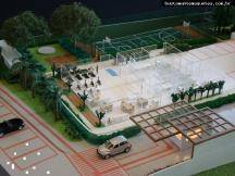 Foto de maquete fisica de Edifícios Residenciais produzida para o cliente Furtado de Mendonça Empreendimentos, localizada na cidade de Florianópolis/SC