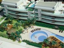 Foto de maquete fisica de Edifícios Residenciais produzida para o cliente Furtado de Mendonça Empreendimentos, localizada na cidade de Florianópolis/SC