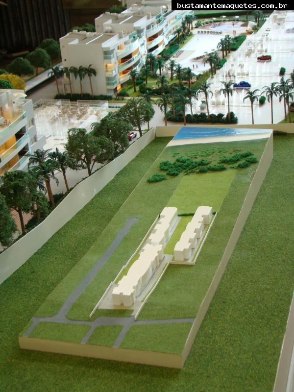 Foto de maquete fisica de Edifícios Residenciais produzida para o cliente Furtado de Mendonça Empreendimentos, localizada na cidade de Florianópolis/SC