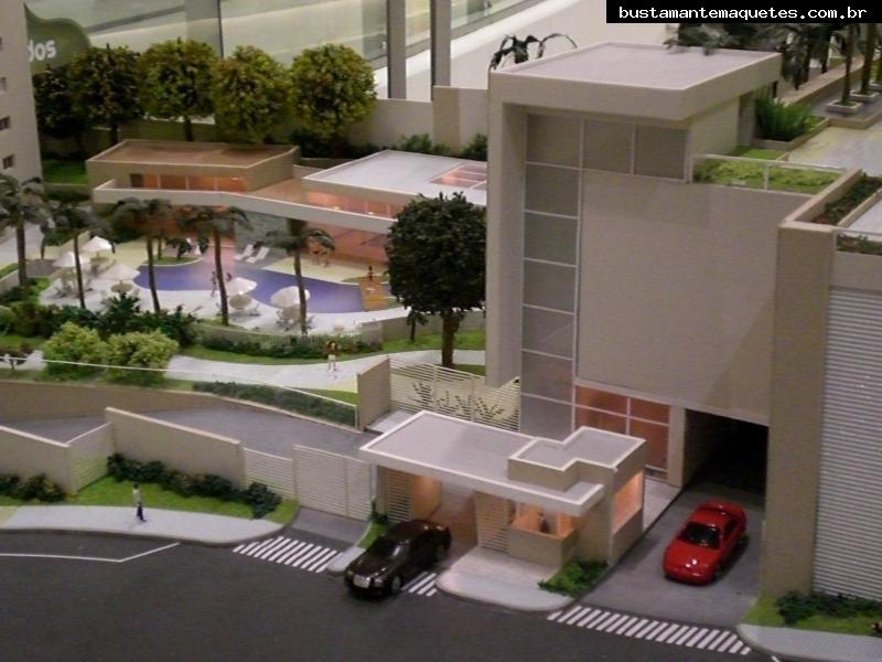 Foto de maquete fisica de Edifícios Residenciais produzida para o cliente ABYARA Brasil Brokers, localizada na cidade de Juiz de Fora/MG