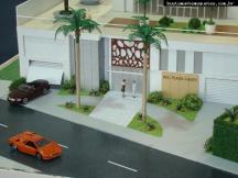 Foto de maquete fisica de Edifícios Residenciais produzida para o cliente ARANSA Real Estate Investiments Brasil, localizada na cidade de Itajaí/SC