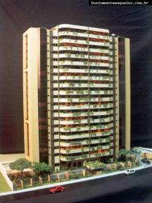 Foto de maquete fisica de Edifícios Residenciais produzida para o cliente [Não Cadastrado], localizada na cidade de Joinville/SC