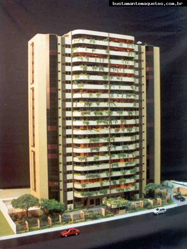 Foto de maquete fisica de Edifícios Residenciais produzida para o cliente [Não Cadastrado], localizada na cidade de Joinville/SC