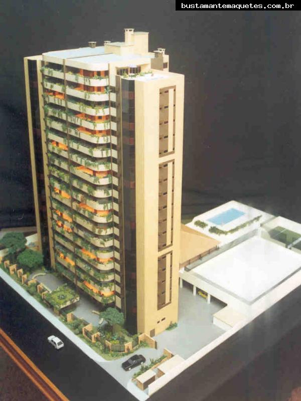 Foto de maquete fisica de Edifícios Residenciais produzida para o cliente [Não Cadastrado], localizada na cidade de Joinville/SC
