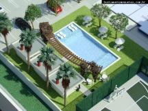 Foto de maquete fisica de Edifícios Residenciais produzida para o cliente ARANSA Real Estate Investiments Brasil, localizada na cidade de Itajaí/SC
