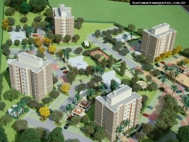 Foto de maquete fisica de Edifícios Residenciais produzida para o cliente [Não Cadastrado], localizada na cidade de Porto Alegre/RS