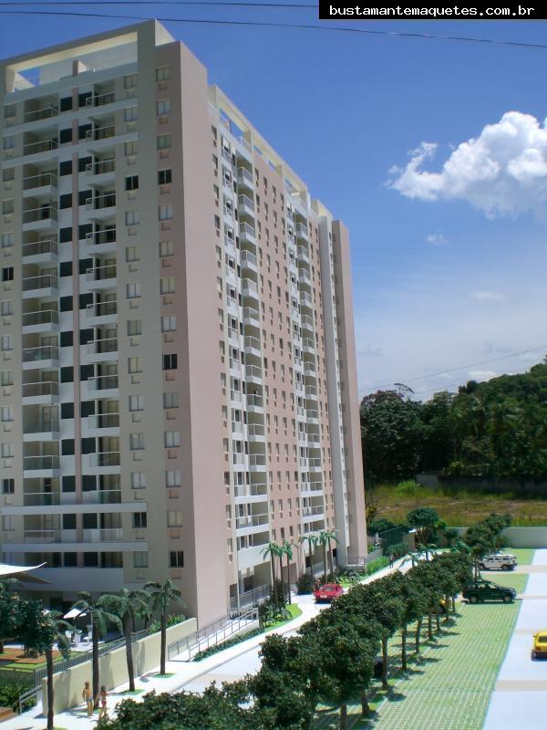 Foto de maquete fisica de Edifícios Residenciais produzida para o cliente Even Construtora e Incorporadora, localizada na cidade de Rio de Janeiro/RJ
