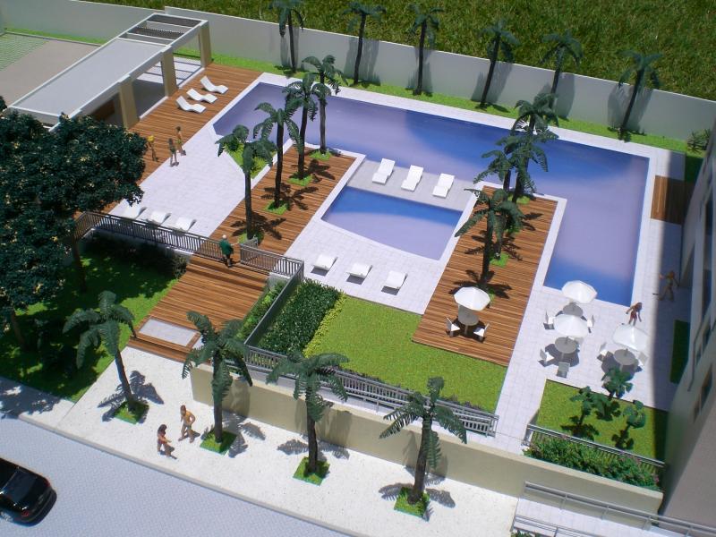 Foto de maquete fisica de Edifícios Residenciais produzida para o cliente Even Construtora e Incorporadora, localizada na cidade de Rio de Janeiro/RJ