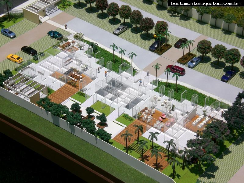 Foto de maquete fisica de Edifícios Residenciais produzida para o cliente Even Construtora e Incorporadora, localizada na cidade de Rio de Janeiro/RJ