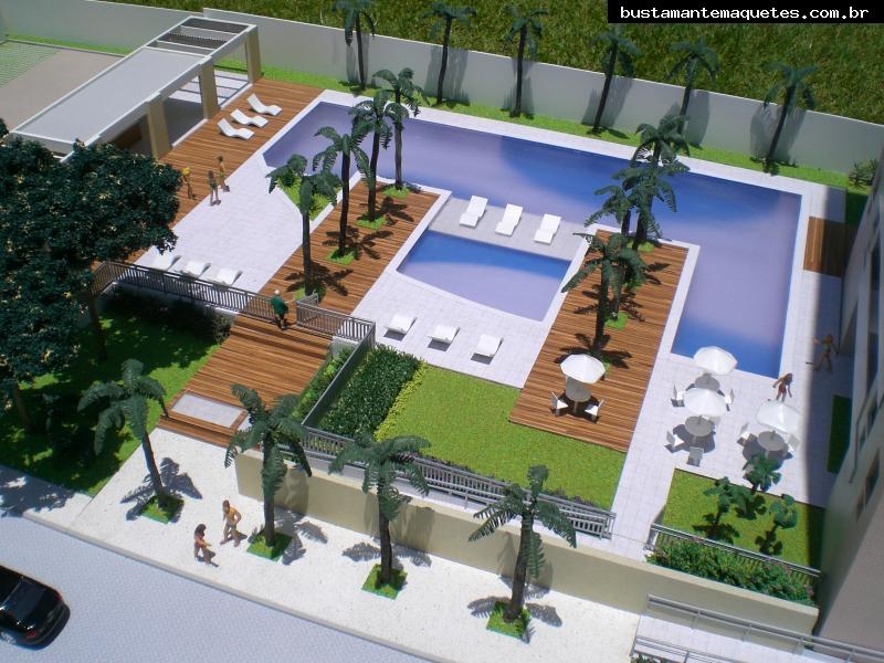 Foto de maquete fisica de Edifícios Residenciais produzida para o cliente Even Construtora e Incorporadora, localizada na cidade de Rio de Janeiro/RJ