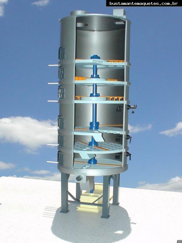 Foto de maquete fisica de Didáticas produzida para o cliente Bunge Alimentos, localizada na cidade de Gaspar/SC