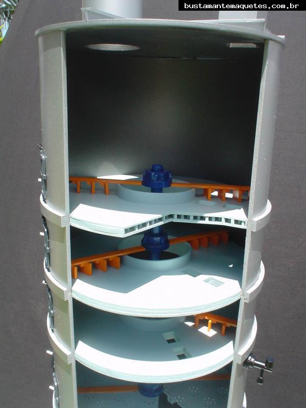 Foto de maquete fisica de Didáticas produzida para o cliente Bunge Alimentos, localizada na cidade de Gaspar/SC