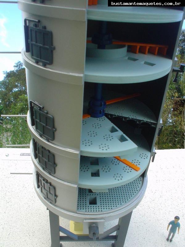 Foto de maquete fisica de Didáticas produzida para o cliente Bunge Alimentos, localizada na cidade de Gaspar/SC