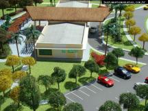 Foto de maquete fisica de Urbanismo produzida para o cliente Welcon Incorporadora, localizada na cidade de Porto Velho/RO