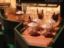 Foto de maquete fisica de Edifícios Residenciais produzida para o cliente EMBRAED, localizada na cidade de Balneário Camboriú/SC