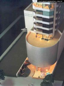 Foto de maquete fisica de Edifícios Residenciais produzida para o cliente PROCAVE, localizada na cidade de Balneário Camboriú/SC