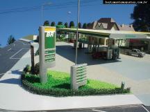 Foto de maquete fisica de Edifícios Comerciais produzida para o cliente Petrobras BR, localizada na cidade de Curitiba/PR