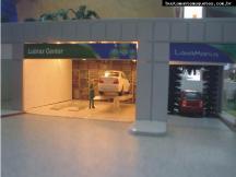 Foto de maquete fisica de Edifícios Comerciais produzida para o cliente Petrobras BR, localizada na cidade de Curitiba/PR