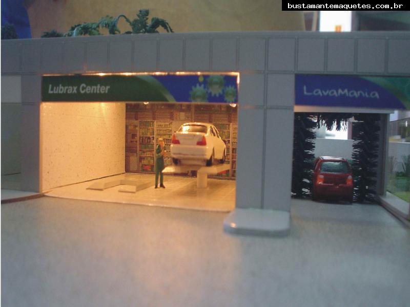 Foto de maquete fisica de Edifícios Comerciais produzida para o cliente Petrobras BR, localizada na cidade de Curitiba/PR