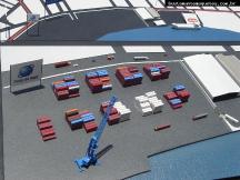 Foto de maquete fisica de Urbanismo produzida para o cliente SEARA Alimentos, localizada na cidade de Itajaí/SC