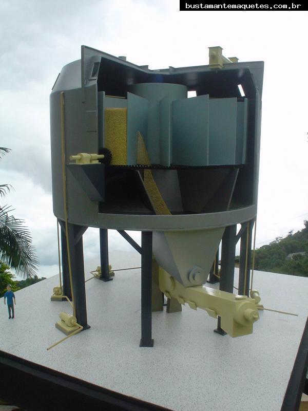 Foto de maquete fisica de Didáticas produzida para o cliente Bunge Alimentos, localizada na cidade de Gaspar/SC
