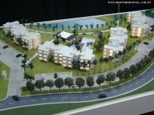 Foto de maquete fisica de Urbanismo produzida para o cliente IBERICA Construções Particip. Ltda., localizada na cidade de Salvador/BA