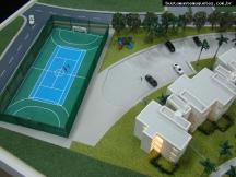 Foto de maquete fisica de Urbanismo produzida para o cliente IBERICA Construções Particip. Ltda., localizada na cidade de Salvador/BA