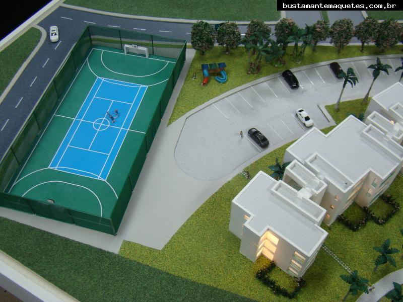 Foto de maquete fisica de Urbanismo produzida para o cliente IBERICA Construções Particip. Ltda., localizada na cidade de Salvador/BA
