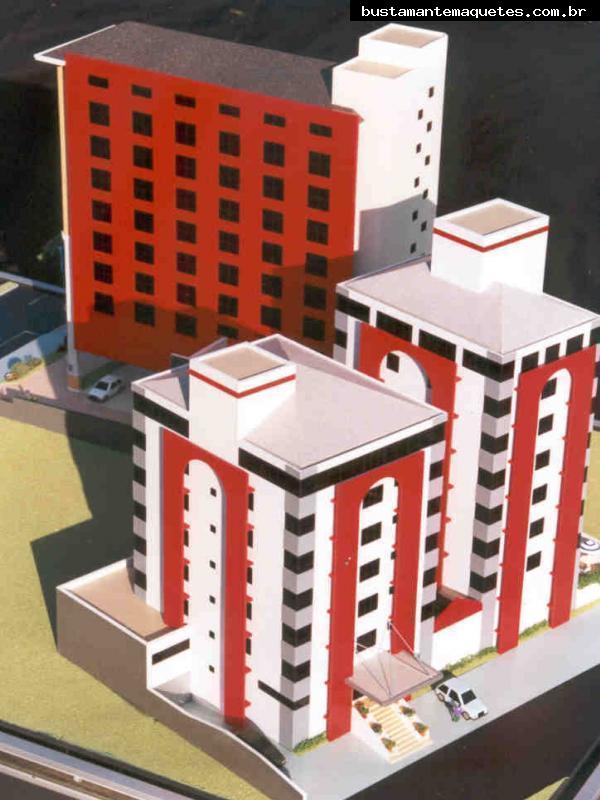 Foto de maquete fisica de Edifícios Residenciais produzida para o cliente [Não Cadastrado], localizada na cidade de Joinville/SC