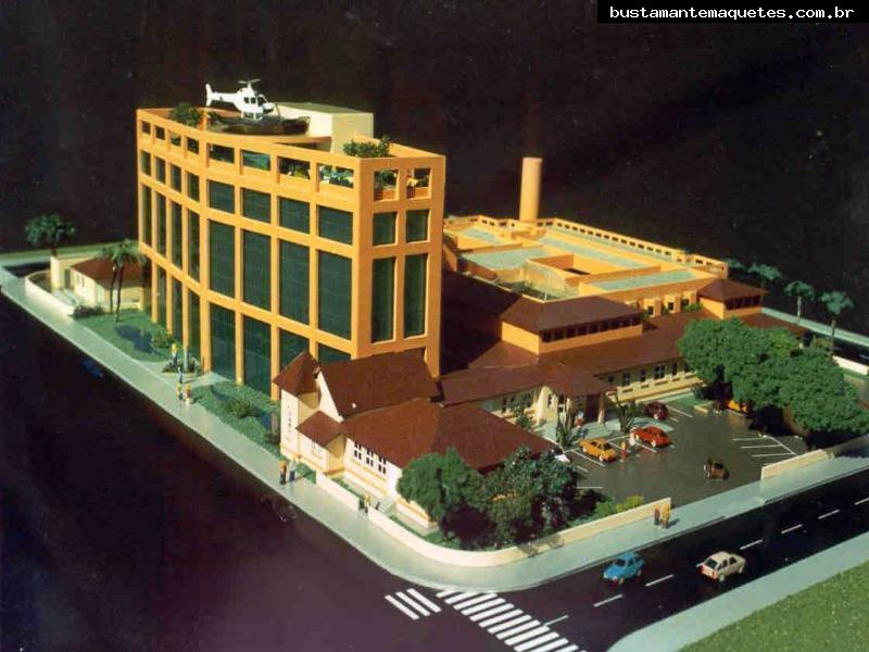 Foto de maquete fisica de Prédios Públicos produzida para o cliente Prefeitura Municipal de Joinville, localizada na cidade de Joinville/SC
