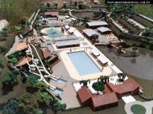 Foto de maquete fisica de Parques produzida para o cliente Fornos Fisher, localizada na cidade de Brusque/SC