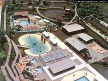Foto de maquete fisica de Parques produzida para o cliente Fornos Fisher, localizada na cidade de Brusque/SC