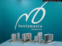 Foto de maquete fisica de Edifícios Residenciais produzida para o cliente Odebrecht Realizações Imobiliárias, localizada na cidade de Santos/SP