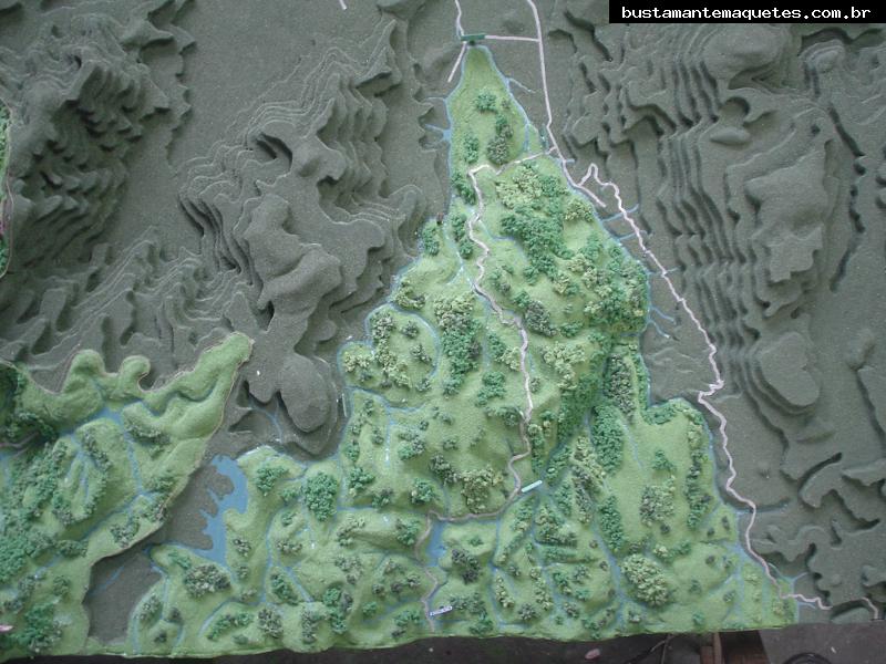 Foto de maquete fisica de Urbanismo produzida para o cliente Prefeitura Municipal de Joinville, localizada na cidade de Joinville/SC