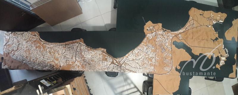 Foto de maquete fisica de Urbanismo produzida para o cliente [Não Cadastrado], localizada na cidade de Salvador/BA