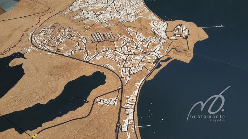 Foto de maquete fisica de Urbanismo produzida para o cliente [Não Cadastrado], localizada na cidade de Salvador/BA