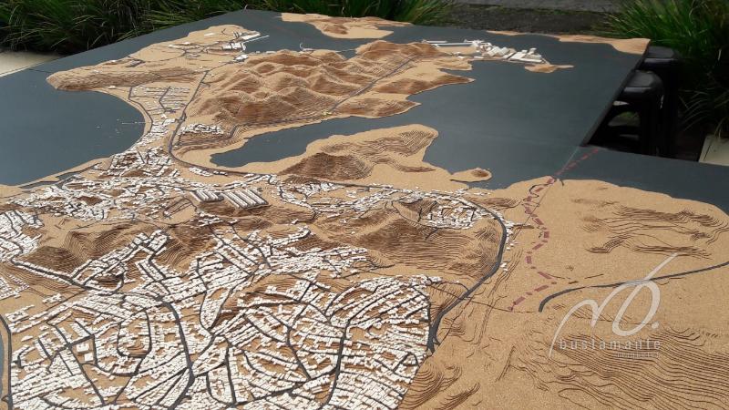 Foto de maquete fisica de Urbanismo produzida para o cliente [Não Cadastrado], localizada na cidade de Salvador/BA
